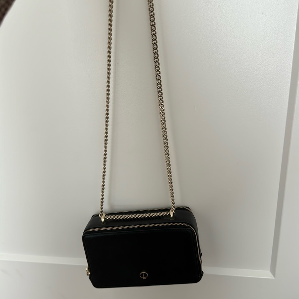 kate spade crossbody bag with gold chain